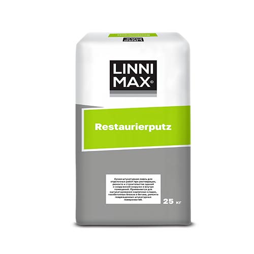 Выравнивающая штукатурка Restaurierputz LINNIMAX