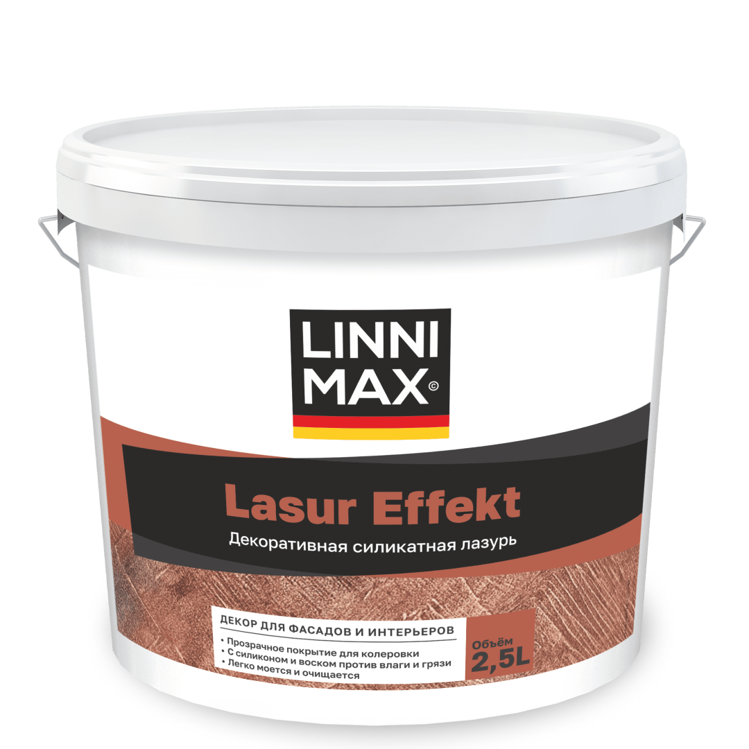 Декоративное покрытие LINNIMAX Lasur Effekt Matt