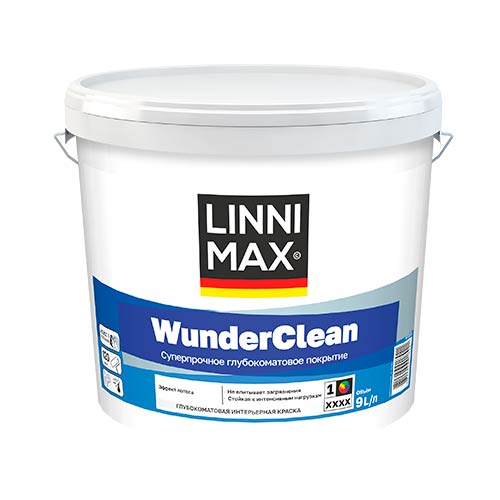 Краска интерьерная LINNIMAX Wunderclean