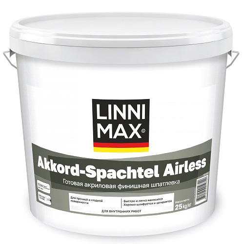 Шпатлевка LINNIMAX Akkord-Spachtel Airless