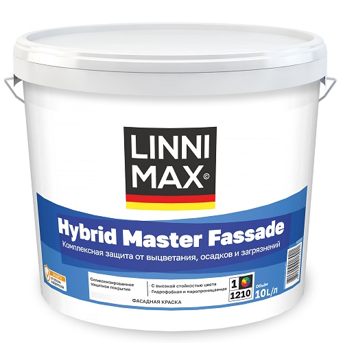 Краска фасадная LINNIMAX Hybrid Master Fassade