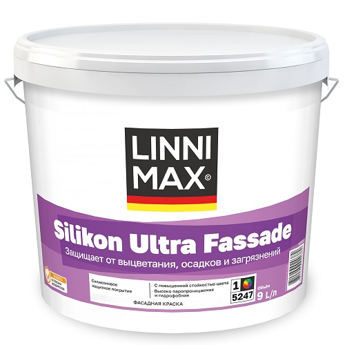 LINNIMAX Ultra Fassade фасадная краска