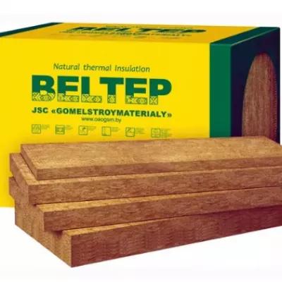 Теплоизоляционные плиты из каменной ваты BELTEP Фасад 12