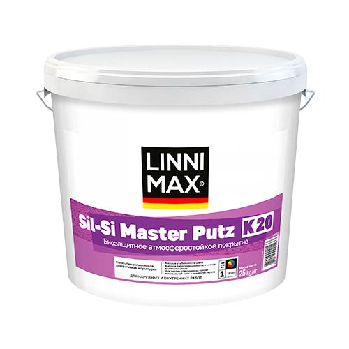 Структурная штукатурка LINNIMAX Sil-Si Master Putz К20