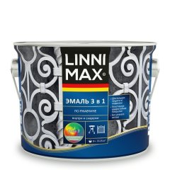 Эмаль по ржавчине 3 в 1 LINNIMAX