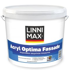 Краска водно-дисперсионная акриловая LINNIMAX Acryl Optima Fassade