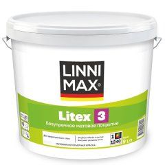 Интерьерная краска LINNIMAX Litex 3